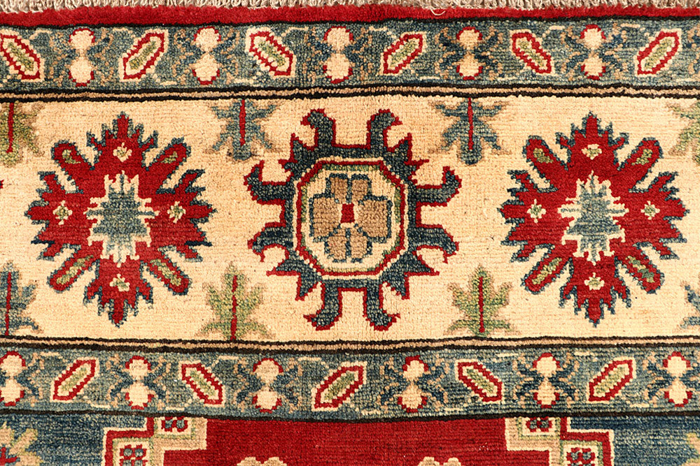 Dark Red Kazak 6' 8 x 9' 5 - No. 67986 - ALRUG Rug Store
