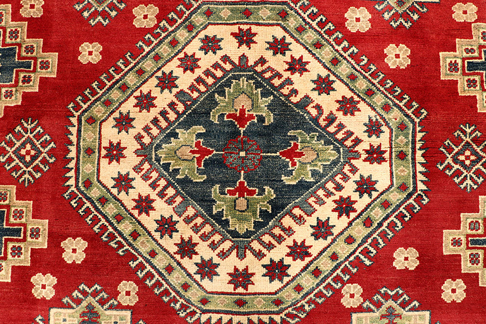 Dark Red Kazak 6' 8 x 9' 5 - No. 67986 - ALRUG Rug Store