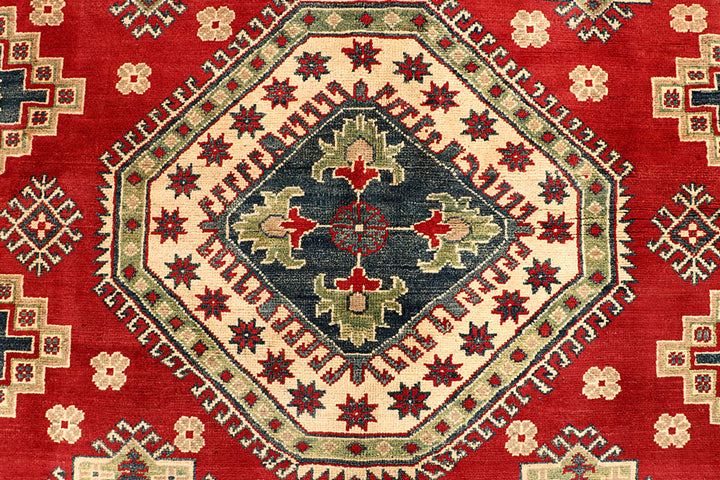Dark Red Kazak 6' 8 x 9' 5 - No. 67986 - ALRUG Rug Store