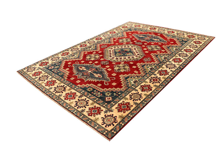 Dark Red Kazak 6' 8 x 9' 5 - No. 67986 - ALRUG Rug Store