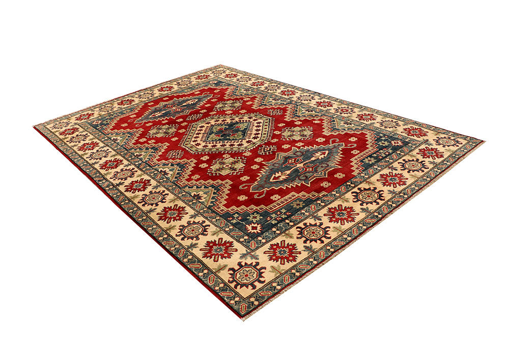 Dark Red Kazak 6' 8 x 9' 5 - No. 67986 - ALRUG Rug Store