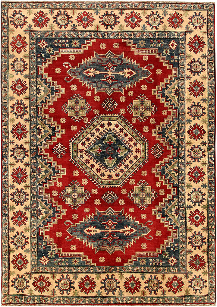 Dark Red Kazak 6' 8 x 9' 5 - No. 67986 - ALRUG Rug Store