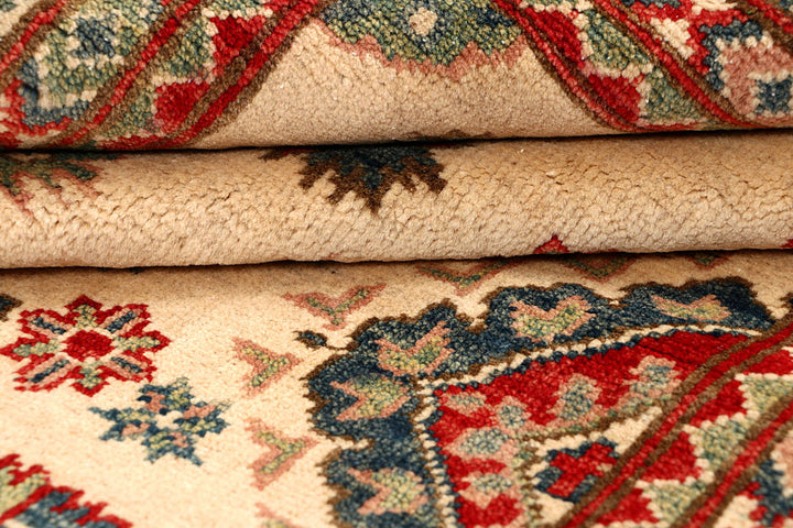 Bisque Kazak 6' 8 x 10' 1 - No. 67987 - ALRUG Rug Store