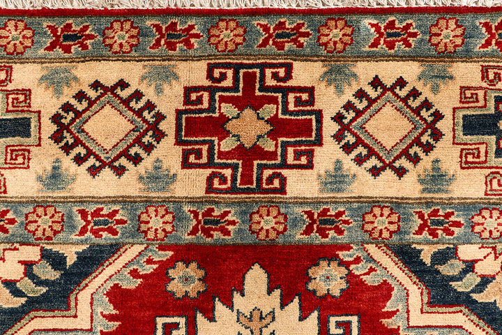Dark Red Kazak 6' 9 x 9' 3 - No. 67988 - ALRUG Rug Store