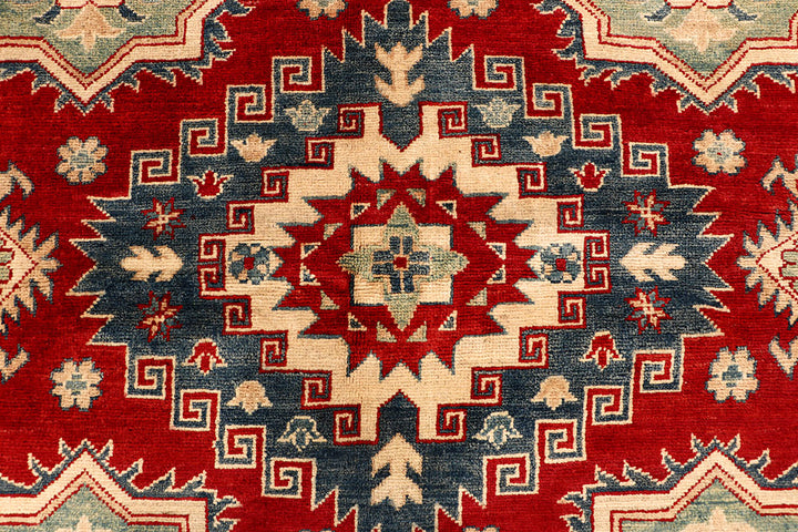 Dark Red Kazak 6' 9 x 9' 3 - No. 67988 - ALRUG Rug Store