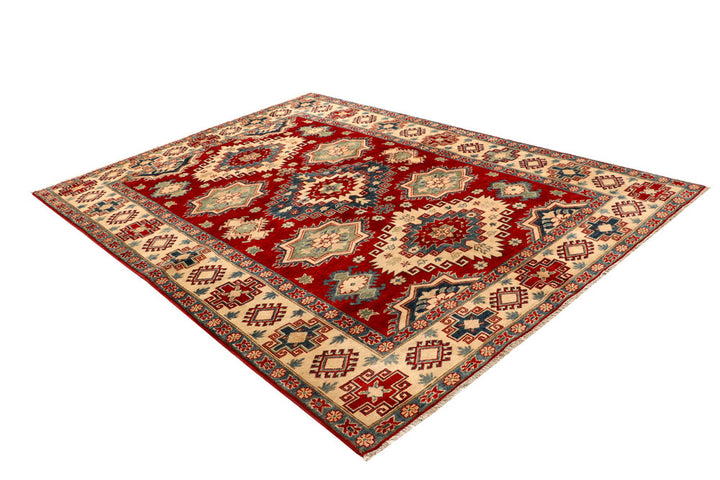 Dark Red Kazak 6' 9 x 9' 3 - No. 67988 - ALRUG Rug Store