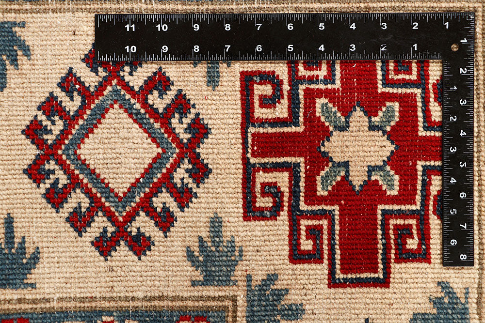 Dark Red Kazak 6' 9 x 9' 3 - No. 67988 - ALRUG Rug Store