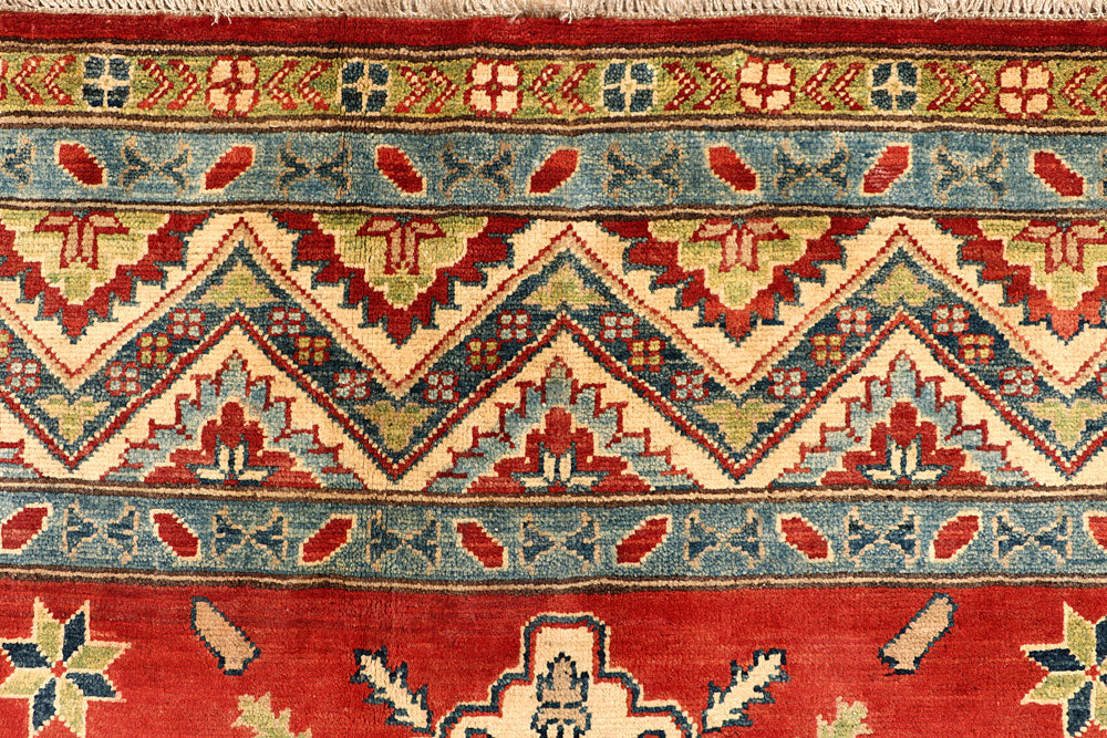 Dark Red Kazak 6' 8 x 9' 11 - No. 67989 - ALRUG Rug Store