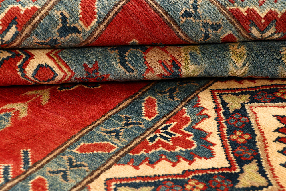 Dark Red Kazak 6' 8 x 9' 11 - No. 67989 - ALRUG Rug Store