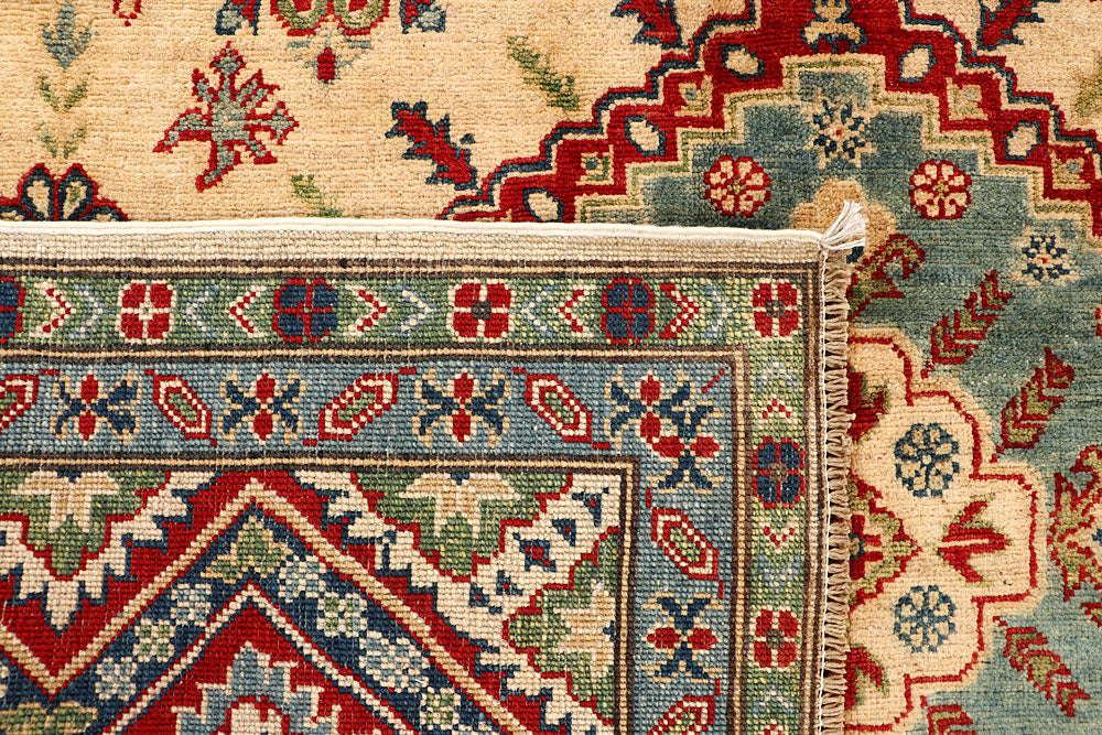 Bisque Kazak 6' 4 x 9' 8 - No. 67990 - ALRUG Rug Store