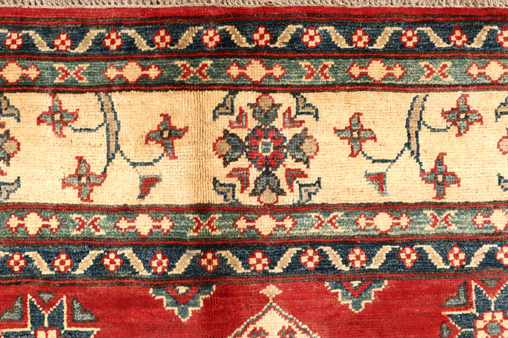 Light Slate Grey Kazak 6' x 9' 1 - No. 67991 - ALRUG Rug Store