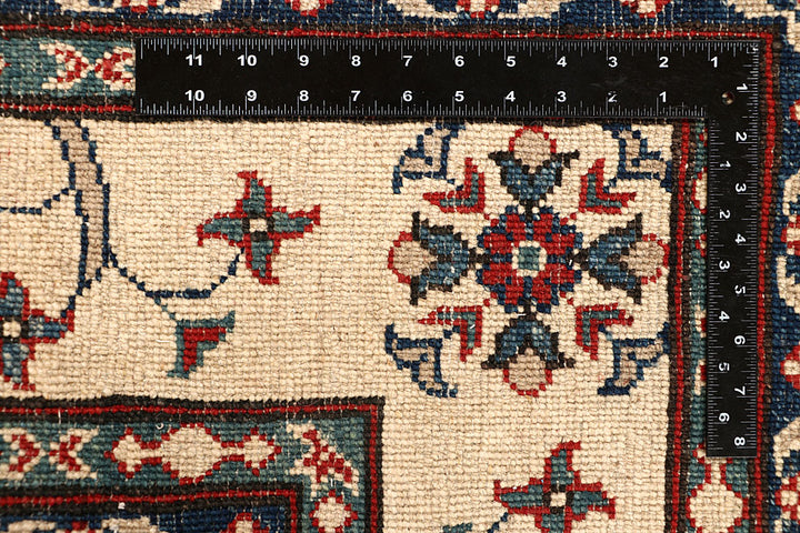 Light Slate Grey Kazak 6' x 9' 1 - No. 67991 - ALRUG Rug Store