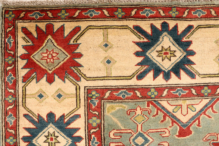 Silver Kazak 6' 8 x 8' 11 - No. 67993 - ALRUG Rug Store