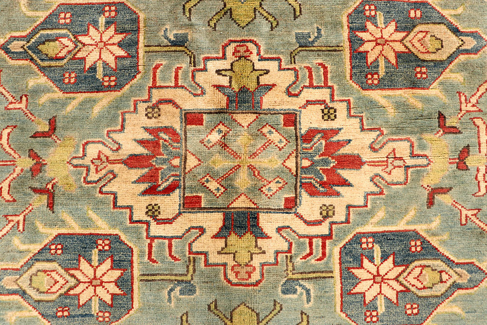 Silver Kazak 6' 8 x 8' 11 - No. 67993 - ALRUG Rug Store