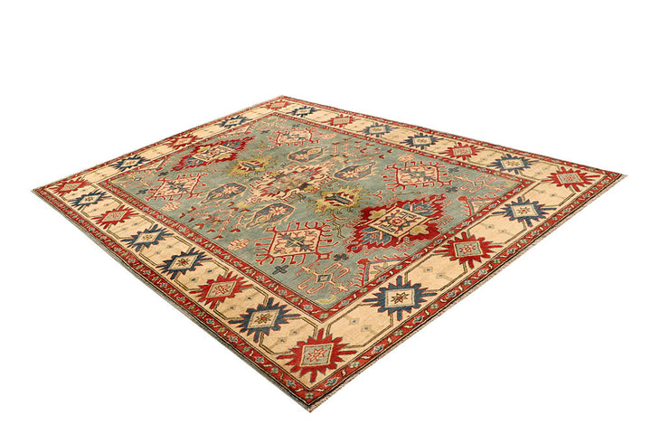 Silver Kazak 6' 8 x 8' 11 - No. 67993 - ALRUG Rug Store