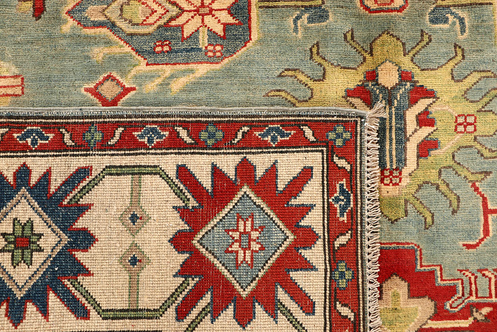 Silver Kazak 6' 8 x 8' 11 - No. 67993 - ALRUG Rug Store