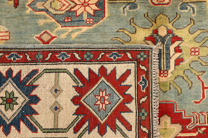 Silver Kazak 6' 8 x 8' 11 - No. 67993 - ALRUG Rug Store