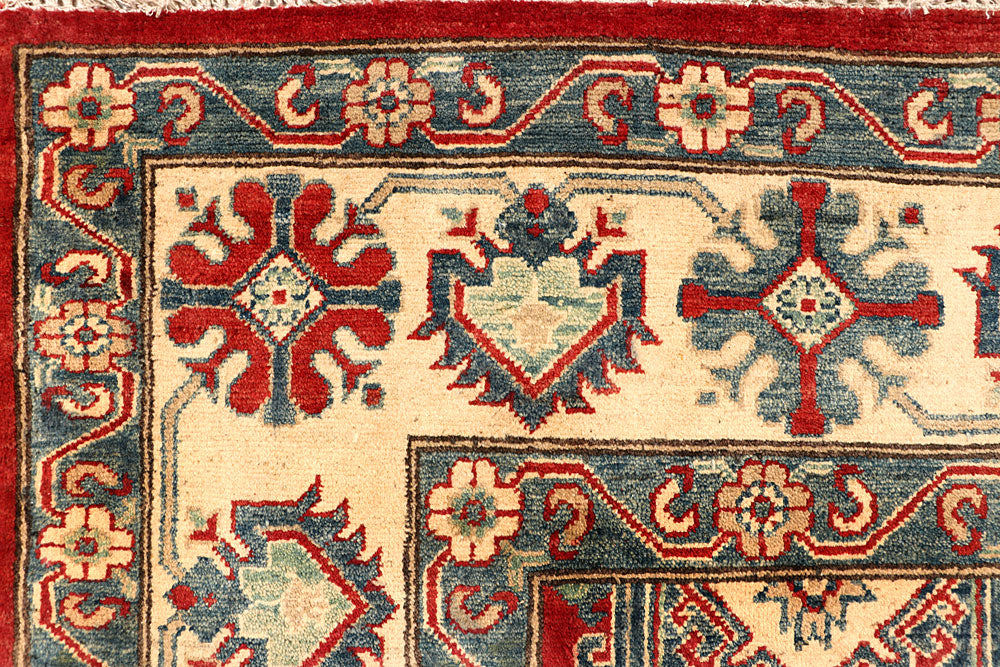 Dark Red Kazak 6' 6 x 9' 8 - No. 67995 - ALRUG Rug Store