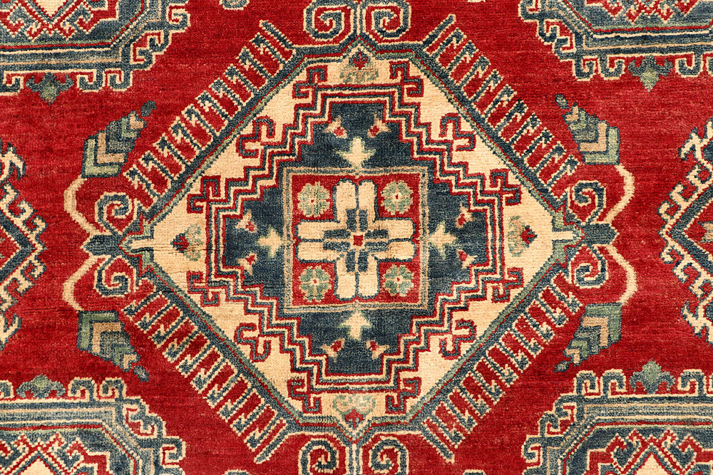 Dark Red Kazak 6' 6 x 9' 8 - No. 67995 - ALRUG Rug Store