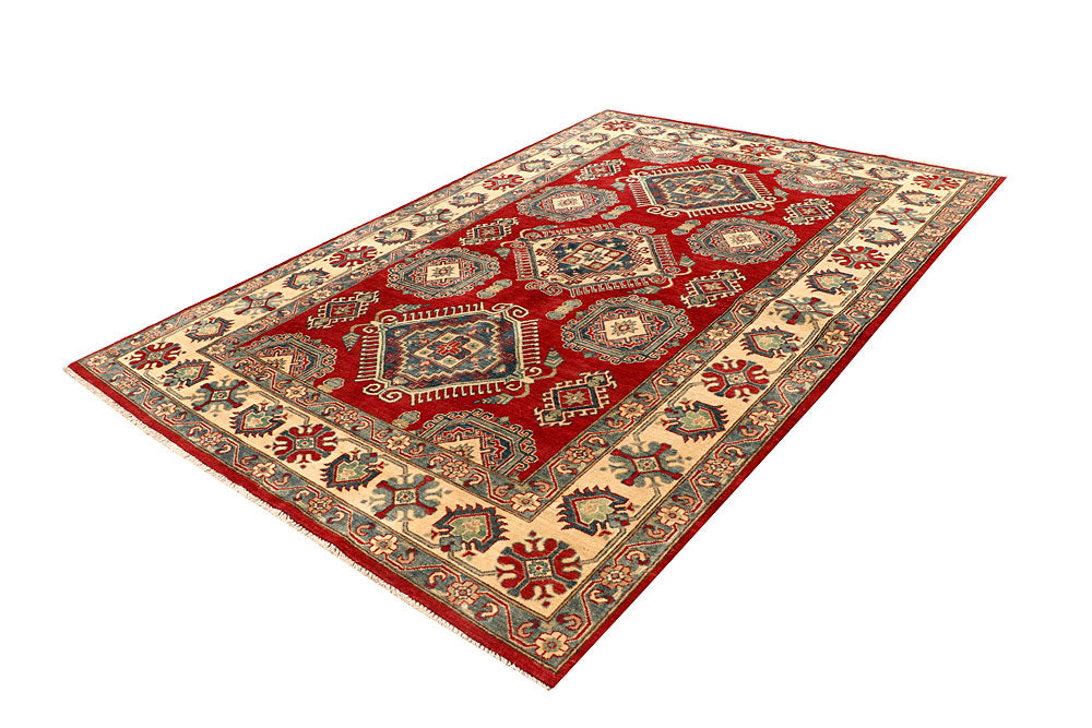 Dark Red Kazak 6' 6 x 9' 8 - No. 67995 - ALRUG Rug Store