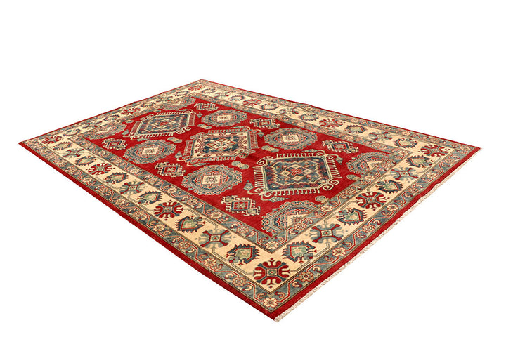 Dark Red Kazak 6' 6 x 9' 8 - No. 67995 - ALRUG Rug Store