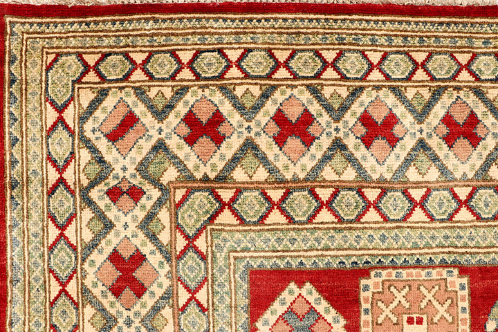 Dark Red Kazak 6' 7 x 9' 7 - No. 67996 - ALRUG Rug Store