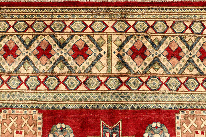 Dark Red Kazak 6' 7 x 9' 7 - No. 67996 - ALRUG Rug Store