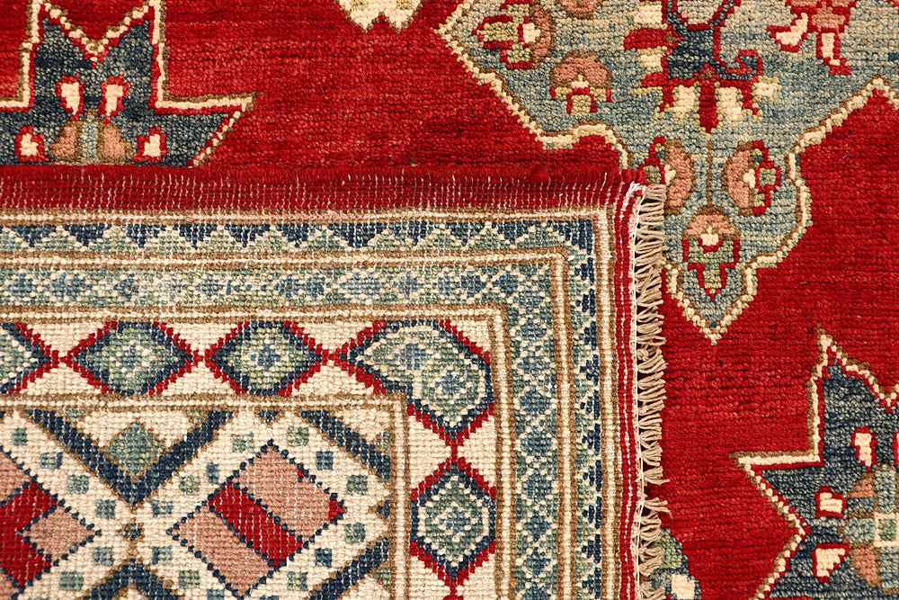Dark Red Kazak 6' 7 x 9' 7 - No. 67996 - ALRUG Rug Store