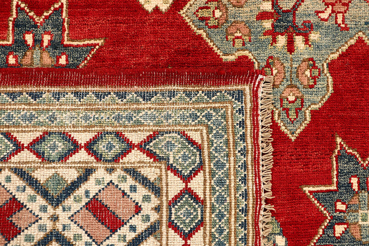 Dark Red Kazak 6' 7 x 9' 7 - No. 67996 - ALRUG Rug Store