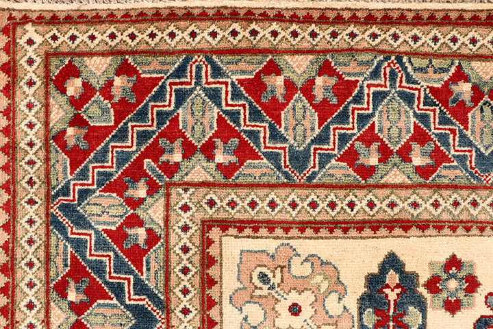 Bisque Kazak 6' 5 x 9' 7 - No. 67997 - ALRUG Rug Store