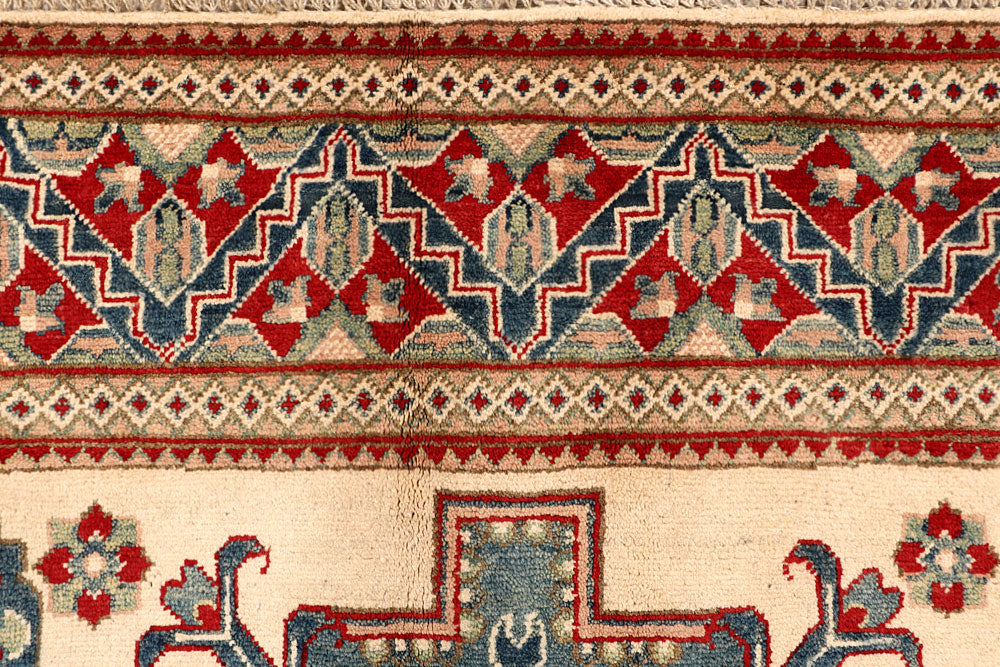 Bisque Kazak 6' 5 x 9' 7 - No. 67997 - ALRUG Rug Store