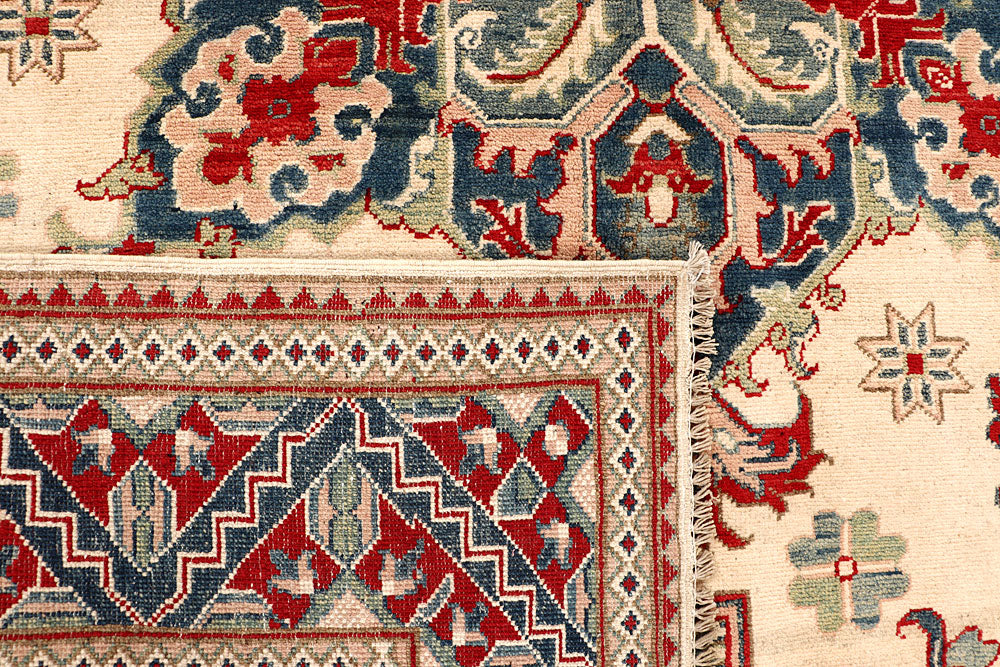 Bisque Kazak 6' 5 x 9' 7 - No. 67997 - ALRUG Rug Store