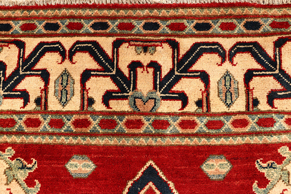 Dark Red Kazak 6' 5 x 9' 11 - No. 67998 - ALRUG Rug Store