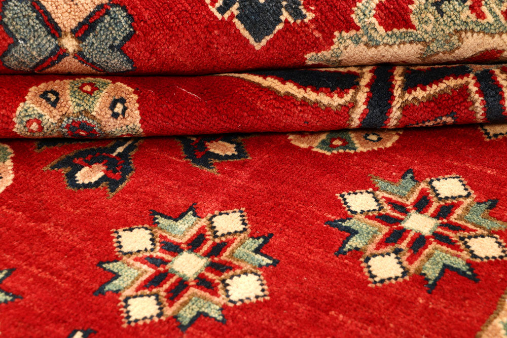 Dark Red Kazak 6' 5 x 9' 11 - No. 67998 - ALRUG Rug Store