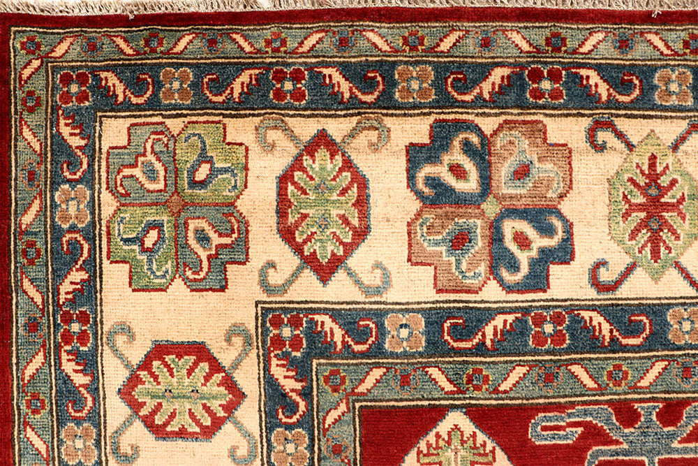 Dark Red Kazak 6' 8 x 9' 9 - No. 67999 - ALRUG Rug Store
