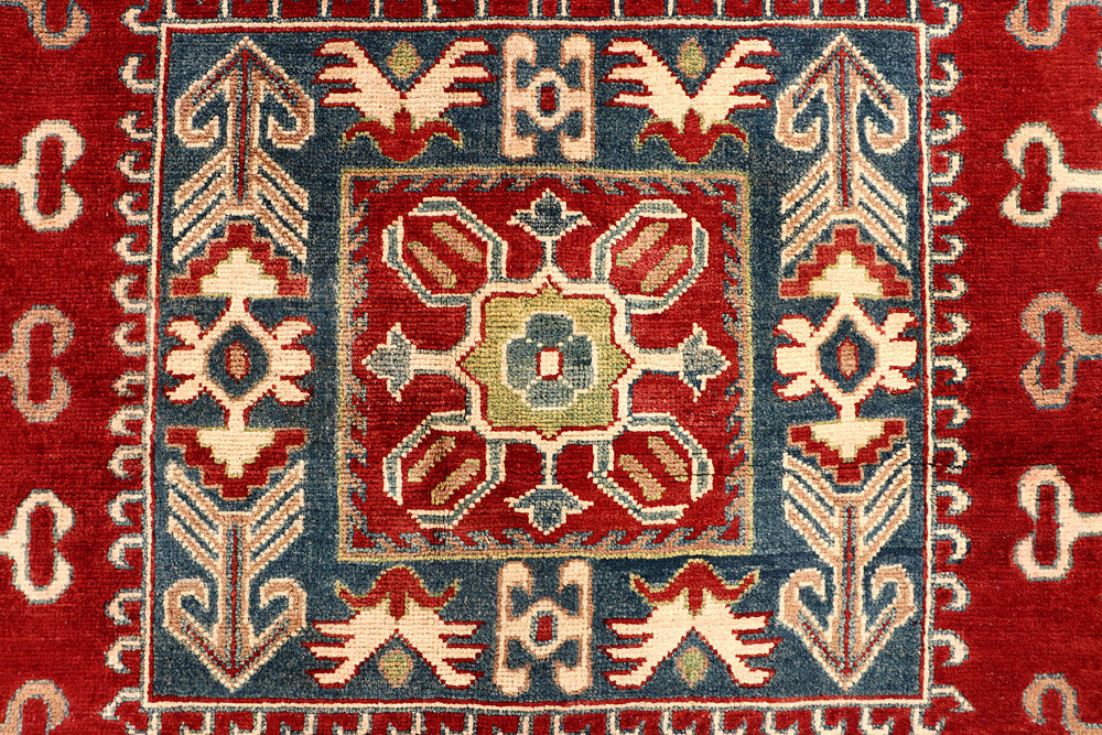 Dark Red Kazak 6' 8 x 9' 9 - No. 67999 - ALRUG Rug Store