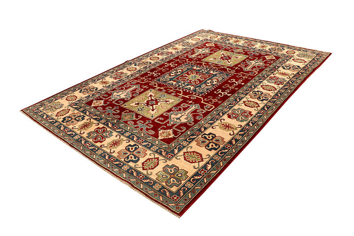 Dark Red Kazak 6' 8 x 9' 9 - No. 67999 - ALRUG Rug Store