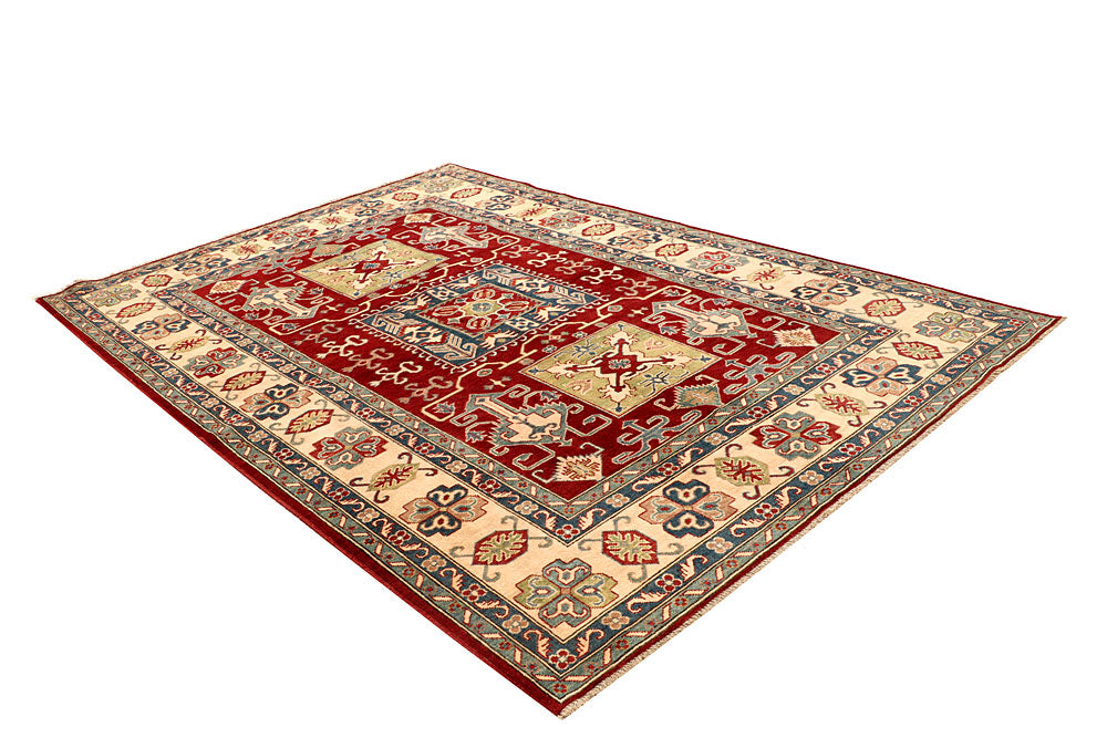 Dark Red Kazak 6' 8 x 9' 9 - No. 67999 - ALRUG Rug Store