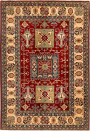 Dark Red Kazak 6' 8 x 9' 9 - No. 67999 - ALRUG Rug Store