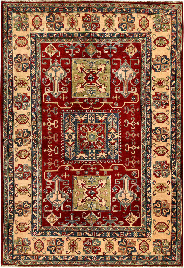 Dark Red Kazak 6' 8 x 9' 9 - No. 67999 - ALRUG Rug Store