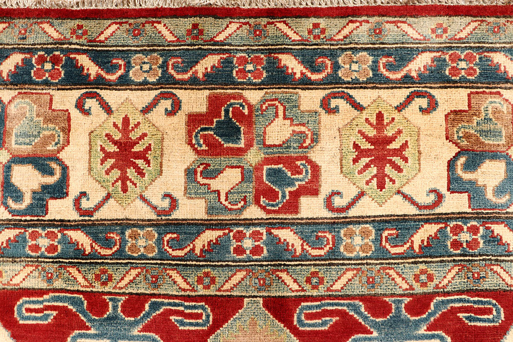 Dark Red Kazak 6' 6 x 9' 5 - No. 68000 - ALRUG Rug Store