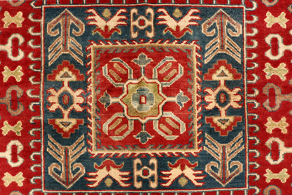 Dark Red Kazak 6' 6 x 9' 5 - No. 68000 - ALRUG Rug Store