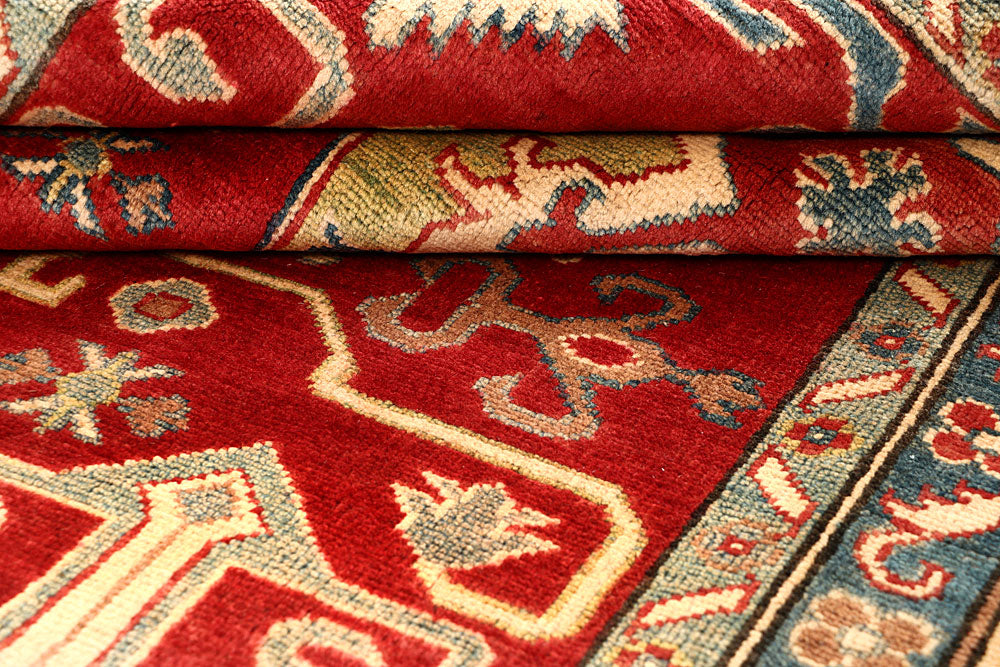 Dark Red Kazak 6' 6 x 9' 5 - No. 68000 - ALRUG Rug Store