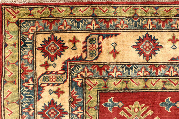 Dark Red Kazak 6' 7 x 9' 8 - No. 68001 - ALRUG Rug Store