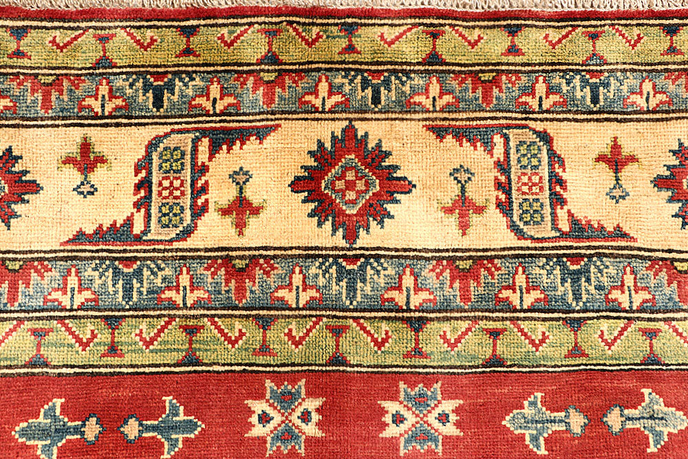 Dark Red Kazak 6' 7 x 9' 8 - No. 68001 - ALRUG Rug Store