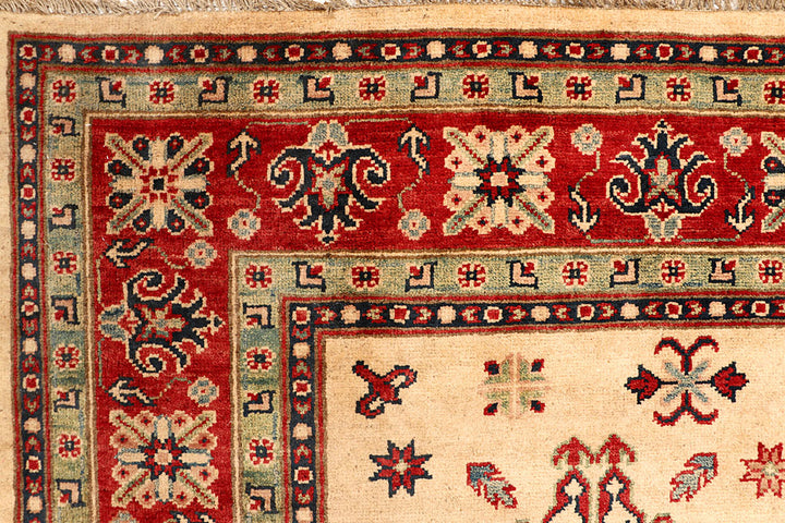 Bisque Kazak 6' 6 x 9' 8 - No. 68002 - ALRUG Rug Store