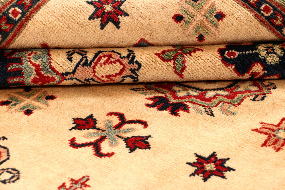 Bisque Kazak 6' 6 x 9' 8 - No. 68002 - ALRUG Rug Store