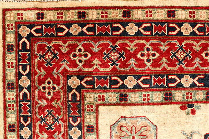 Bisque Kazak 6' 6 x 9' 6 - No. 68003 - ALRUG Rug Store
