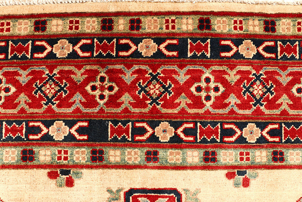 Bisque Kazak 6' 6 x 9' 6 - No. 68003 - ALRUG Rug Store