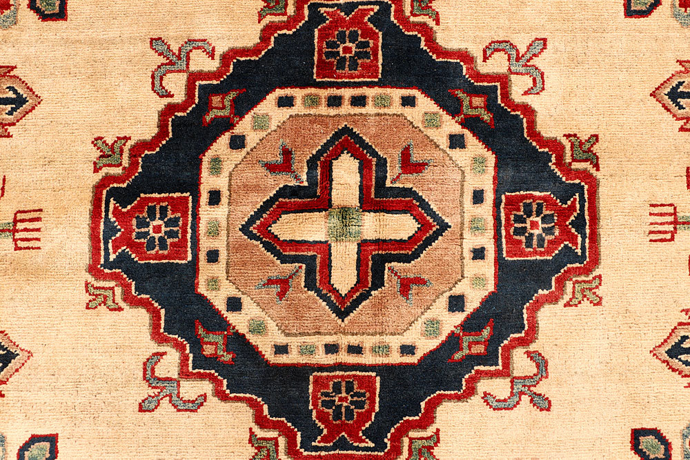 Bisque Kazak 6' 6 x 9' 6 - No. 68003 - ALRUG Rug Store
